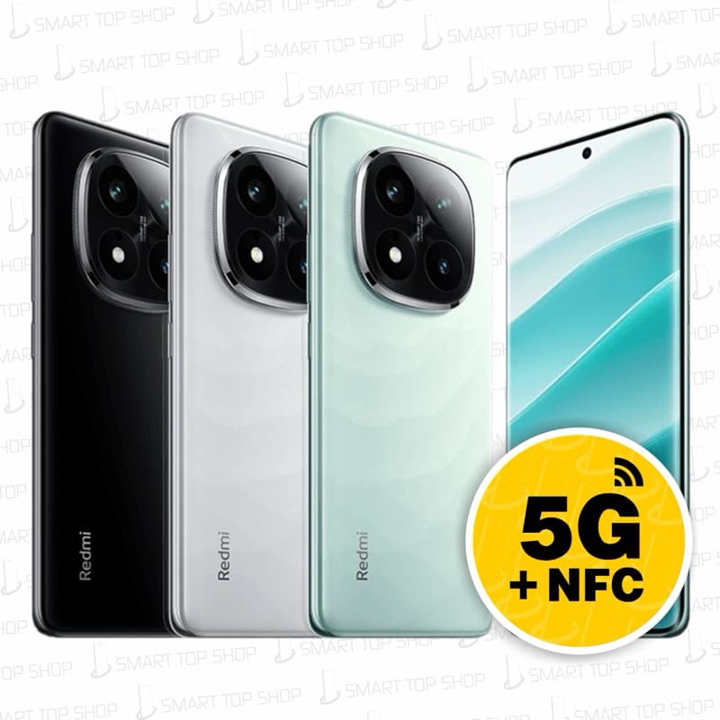 Smartphone Xiaomi Redmi Note 14 Pro+ (Plus) 5G 8/256gb em três cores: preto, branco e turquesa