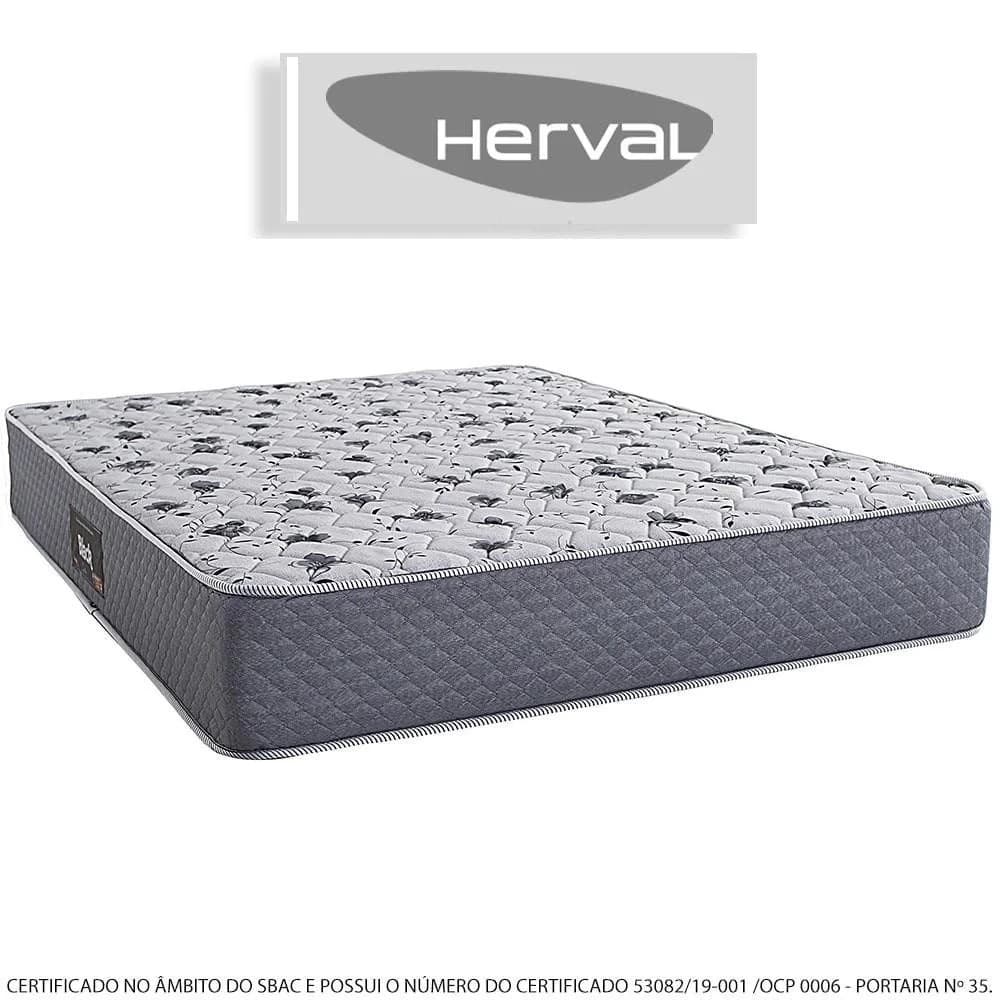 Colchão Herval Black espuma ortopédica D60 138X188X25