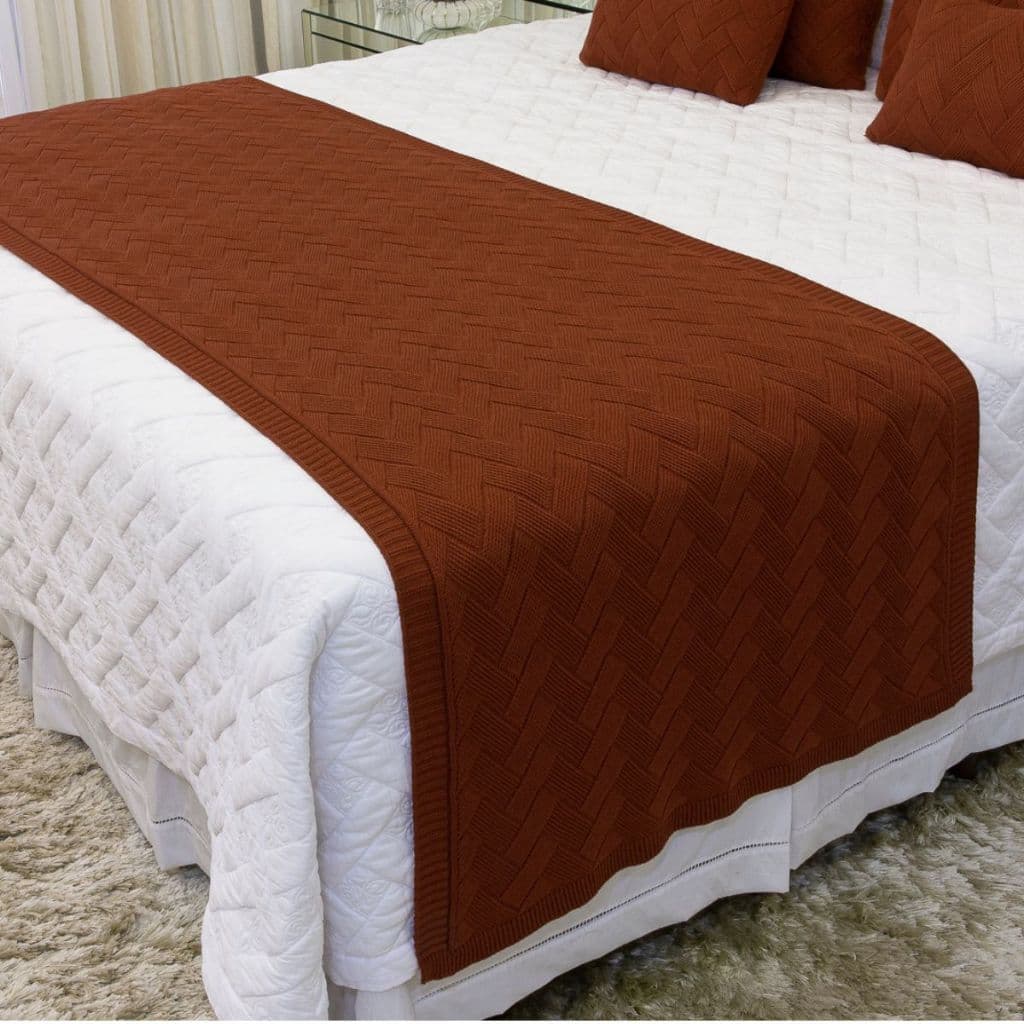 Manta Peseira Grande Sala Sofá Poltrona Cama Solteiro Casal Queen King Trico Premium Londres