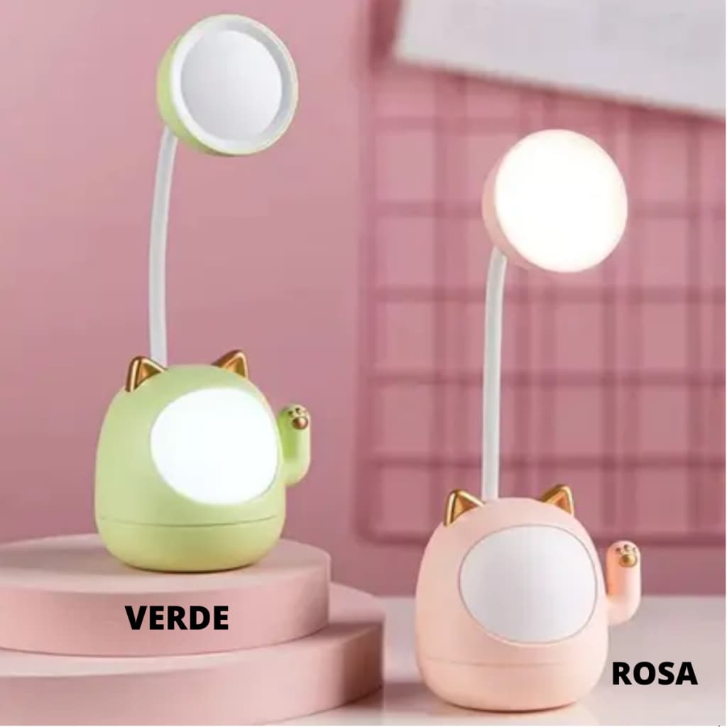 abajur de cabeceir abajur de mesa luminária para quarto infantil  Abajur/luminaria Luz De Led Recarregavel Ubs De Mesa
