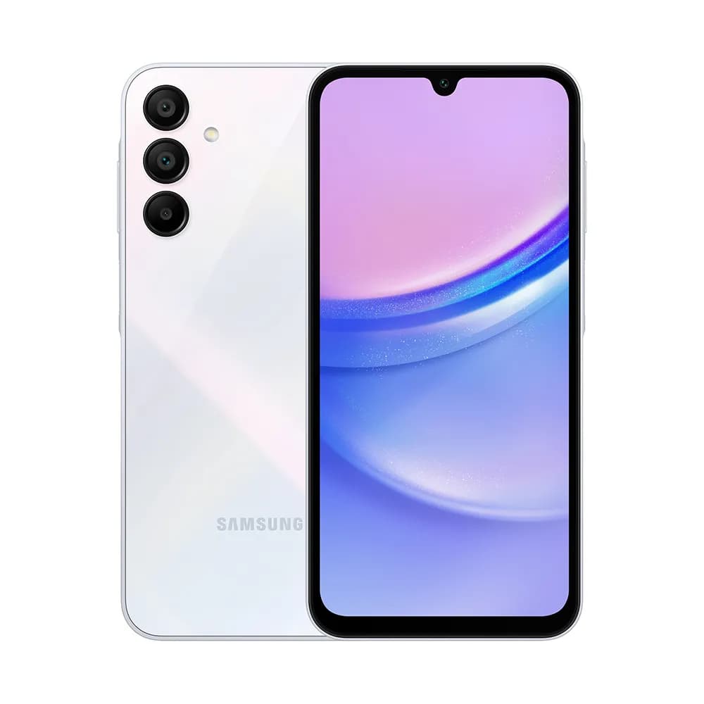 Smartphone Samsung Galaxy A15 4G 128GB, 4GB RAM, Câmera Tripla 50MP, Tela 6.5 - Azul Claro