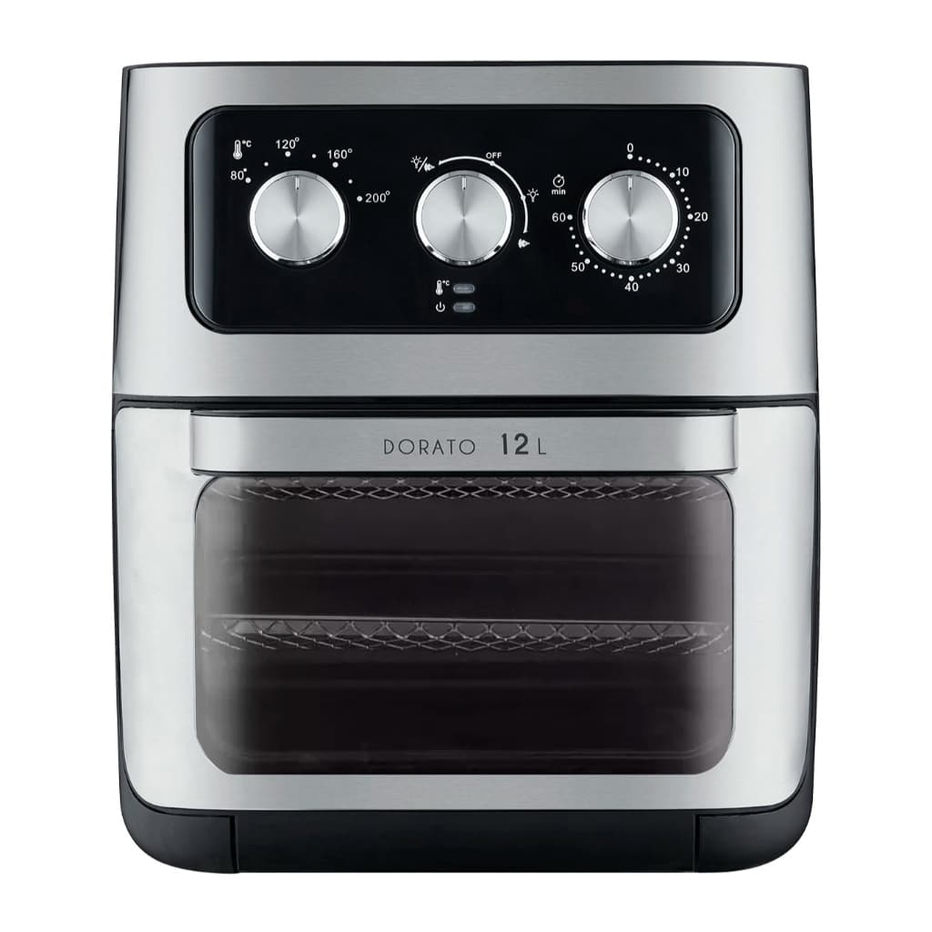 Fritadeira Air Fryer Oven Veronna Dorato VAF1800A 4 em 1 12 litros 1700W preta