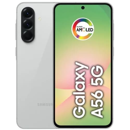 Celular Samsung Galaxy A56 5G 256GB 8GB RAM Cinza | Bateria 5000mAh | Tela Grande | Câmera 50MP | Desempenho Rápido