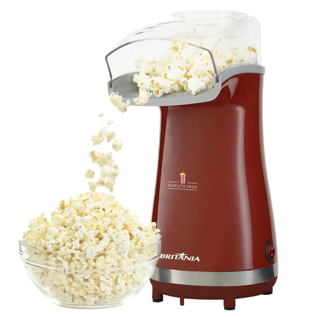 Pipoqueira Elétrica Poplite Bpi01 Vermelha Britânia 220v