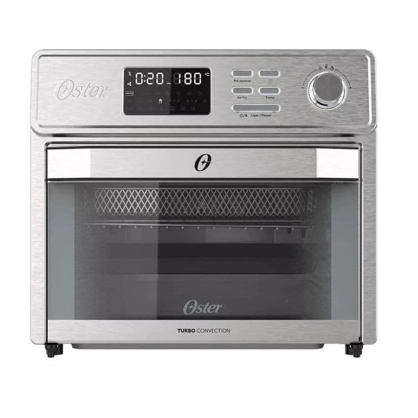 Forno Air Fryer Oster de Bancada Elétrico 25 Litros Aço Inox