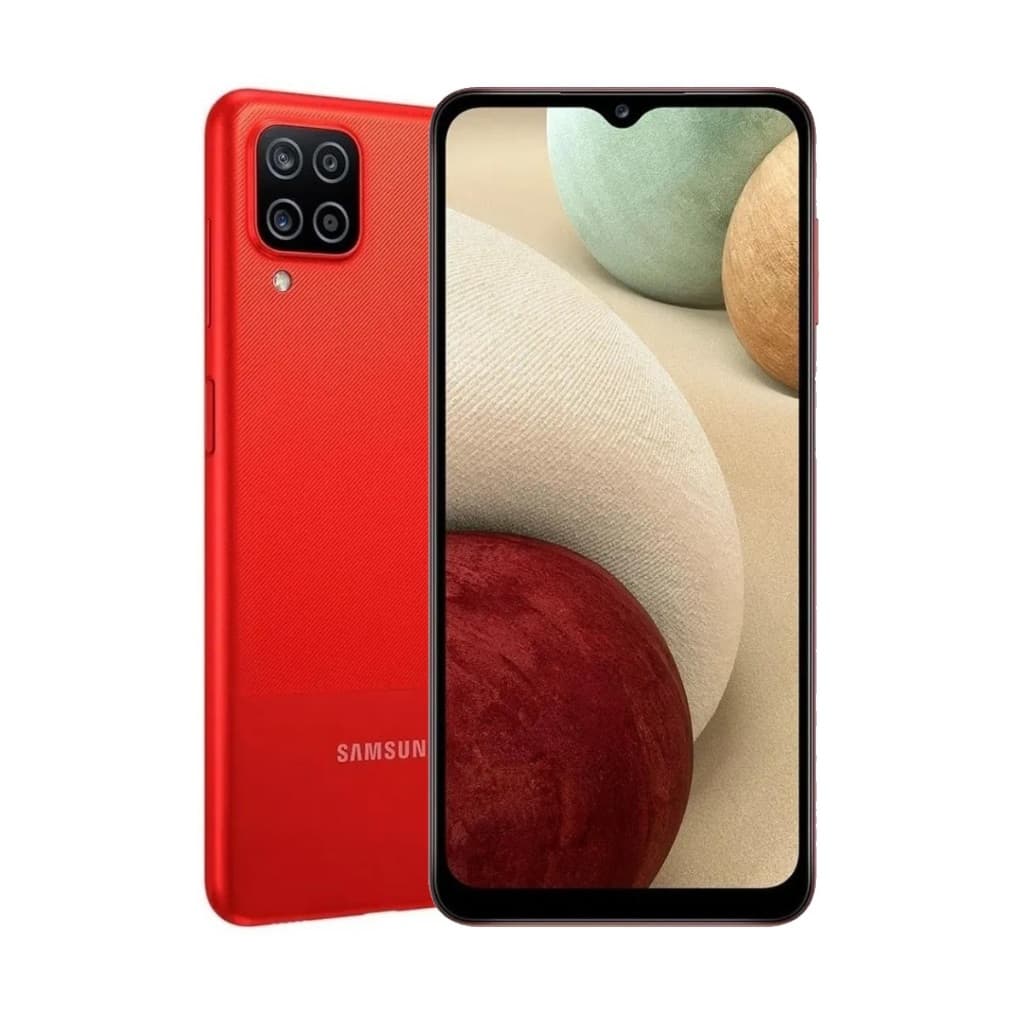 Samsung Galaxy A12 4G 64GB 4GB Ram Tela 6.5' Câm 48Mp Outlet vermelho