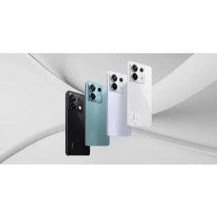 Smartphone Xiaomi Redmi Note 14 em três cores: preto, azul e branco