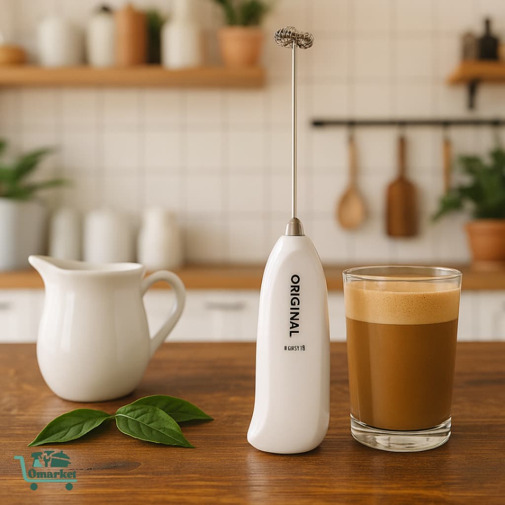 Misturador Mixer Elétrico Batedor Multicolorido Para Café Chá Bebidas Milk Shake Multiuso