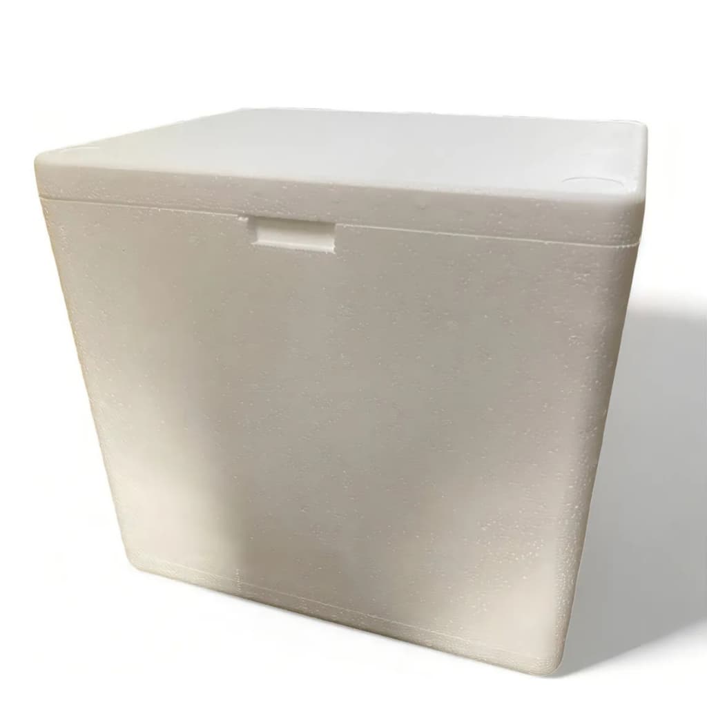 Caixa Térmica de Isopor 45 Litros Conserva Gelo, Bebidas e Alimentos Motobag 45 L