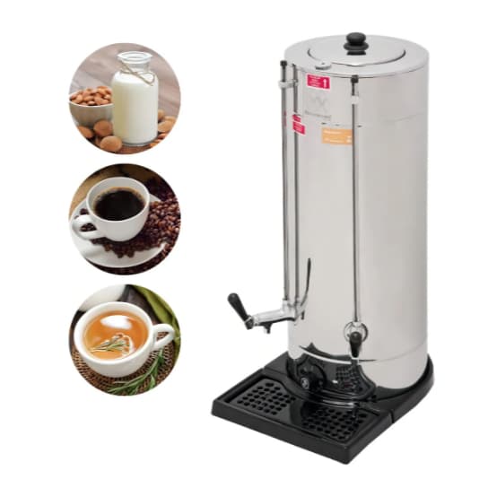 Cafeteira elétrica automática industrial 8 litros Marchesoni Master Inox 220V