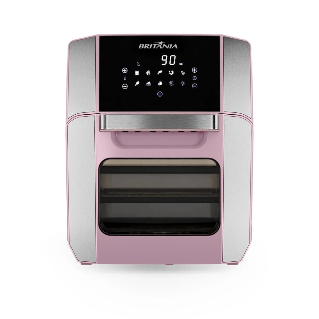 Fogão de ar quente Britânia rosa 12L 1800W BFR2150RS