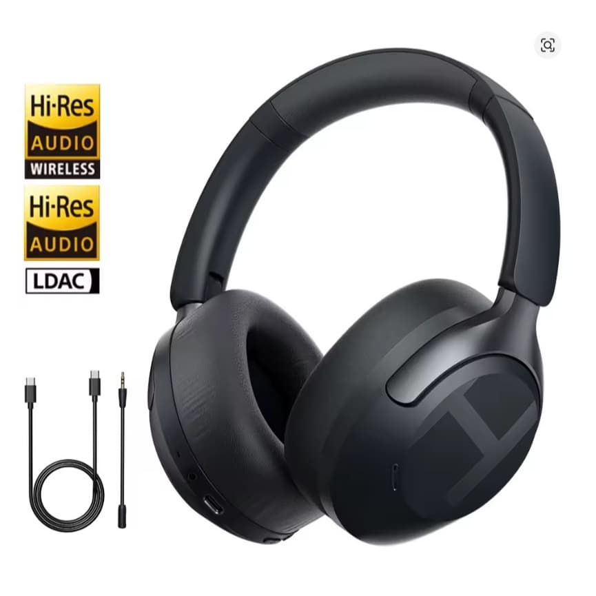 Fone Bluetooth Haylou S40 Anc com Conexão Multiponto e Hi-Res LDAC