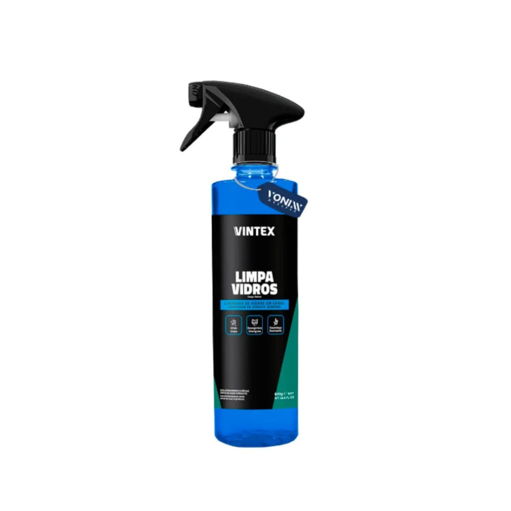 Produto Limpa Vidros 500ml Remove Manchas Automovel Vintex