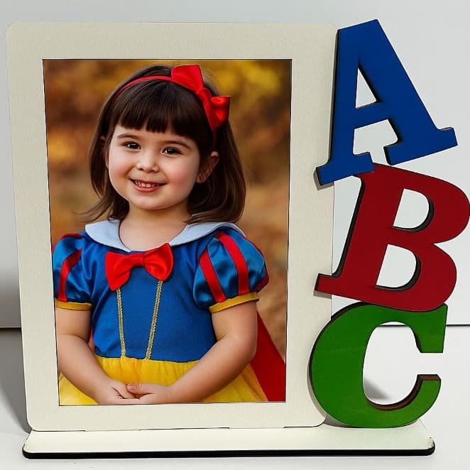Kit 10 Porta Retrato Formandos Infantil ABC Formatura Infantil Foto 10x15 cm