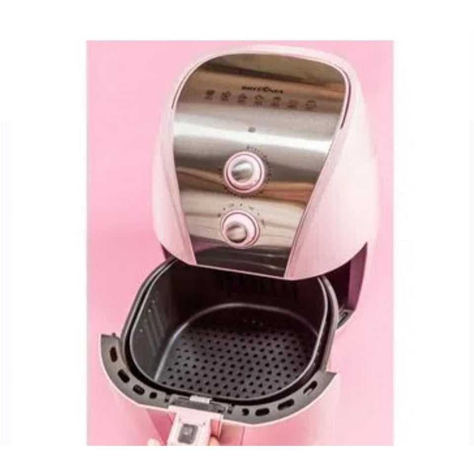 Fritadeira elétrica rosa Britânia 5,5L sem óleo 1500W BAFE53 220V