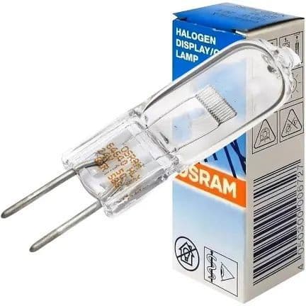 Osram - Lâmpada Hlx Fcs 24v 150w - 64640 -   Lampada Halogena Jc Bipino 24v 250w G6.35