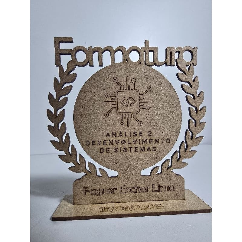 Lembrancinha Formatura, Topo de Mesa, topper,  Troféu para festa de aniversário formatura