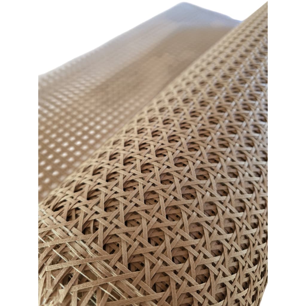 Palhinha Indiana Sextavada Fibra Natural  Algodão Tela Rattan Mel 50x80cm