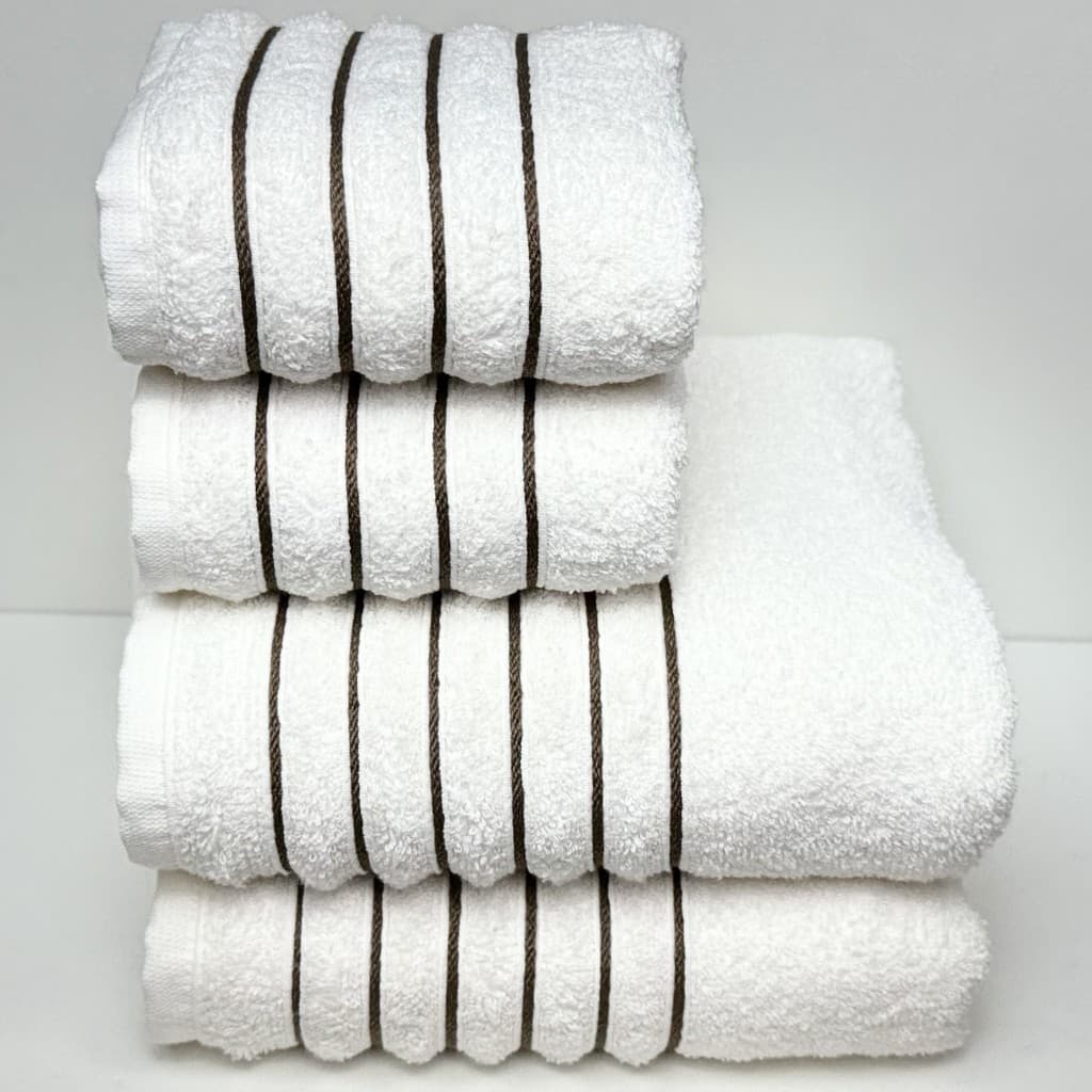 Kit TOALHAS ORFEU 4 Peças FELPUDA  EXTRA VOLUME  (2 Toalhas de Banho / 2 Toalhas de Rosto) Orfeu LMPeter