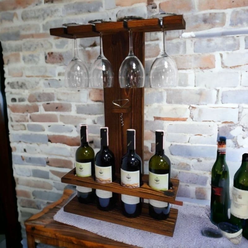 Adega de madeira Porta vinho de madeira Adega de vinho Bar adega para vinho Adega de parede