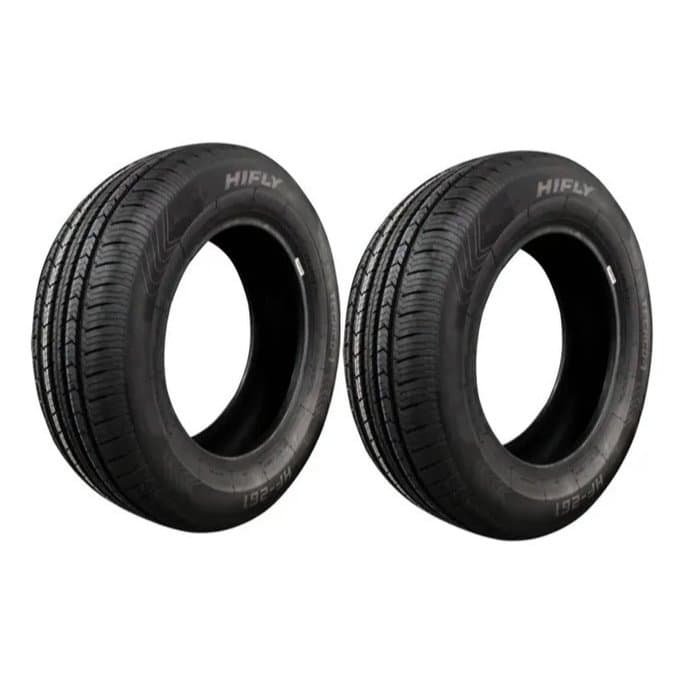 Kit 2 Pneus Aro 16 Hifly 205/60 R16 92h Hf261 H Bicos de Brinde