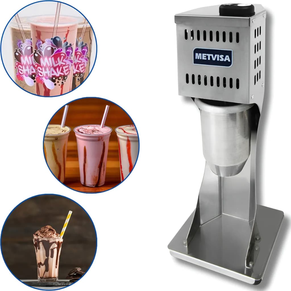 Batedor De Milk Shake Industrial 220V Bmk  Metvisa