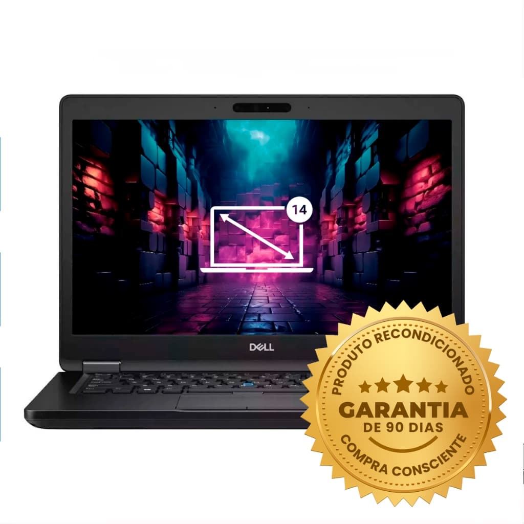 Notebook Dell - Core I5 8th + 16 Gb DDR4 + 480 GB SSD M2