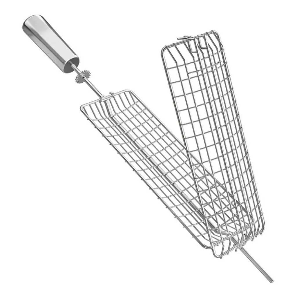 Espeto Grelha Para Assar Peixes E Partes Pequenas