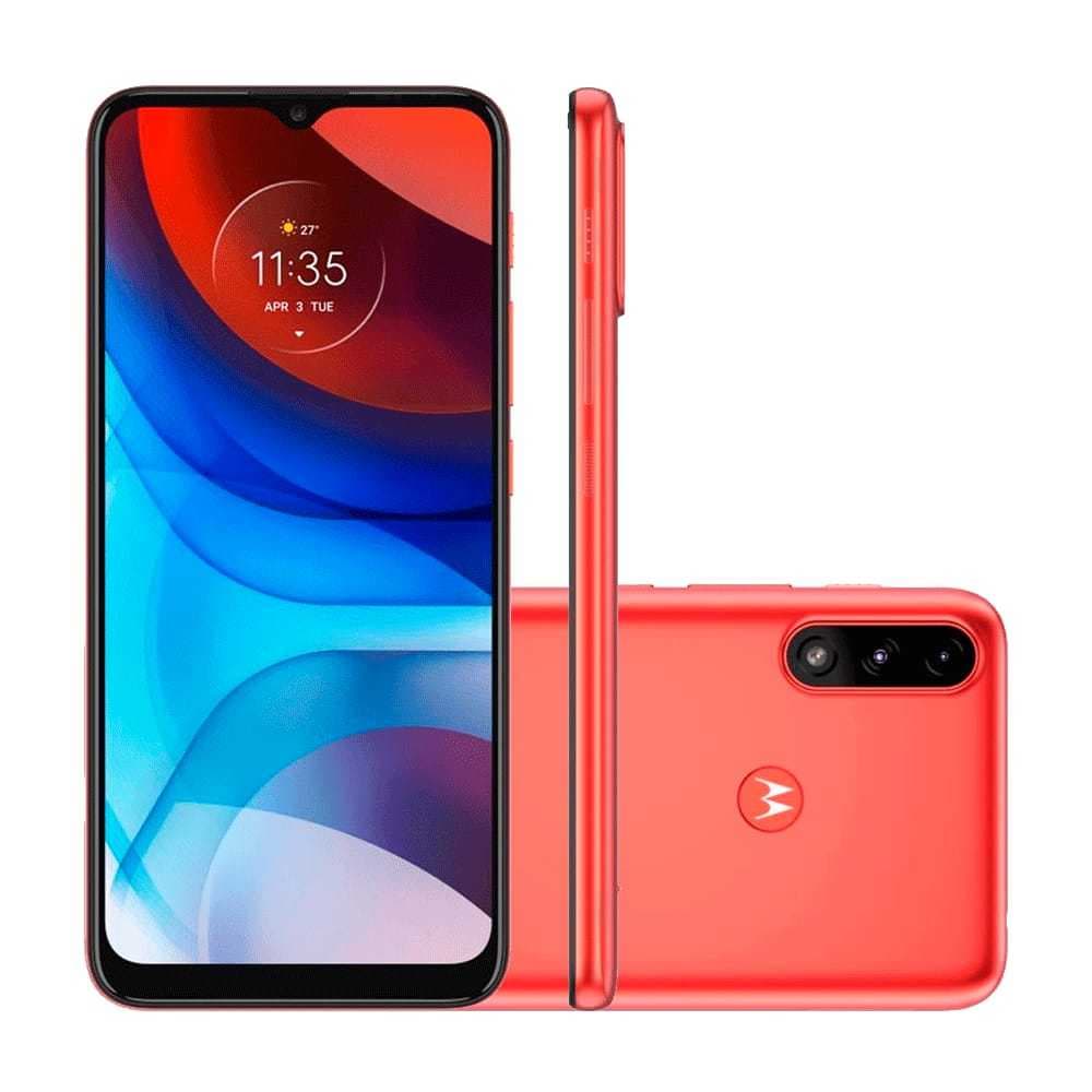 Smartphone Motorola Moto E7 Power 32GB Tela 6.5 Câm 13Mp