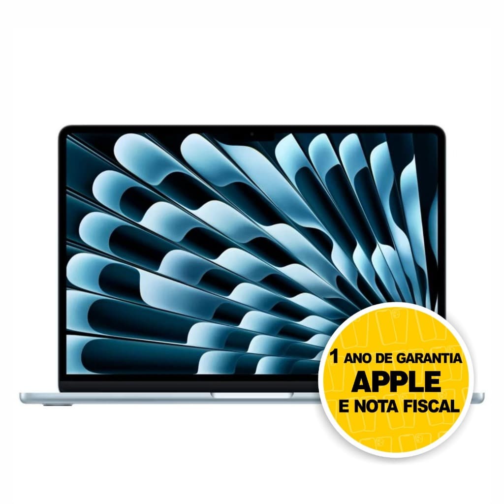Apple Macbook Air M4 16GB RAM 256GB SSD Tela 13" e 15" Polegadas Novo Lacrado Garantia Apple com NF