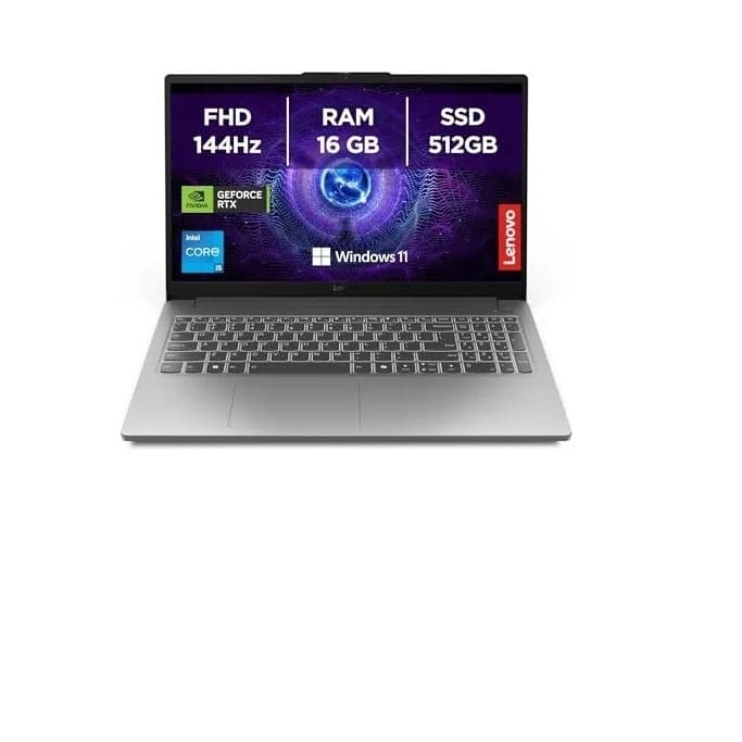 Notebook Gamer Lenovo LOQ-E 83ME0007BR Ci5 15.6" RTX3050 512GB 16GB W11 + Ubook - Kit 20 Livros Digitais Geek