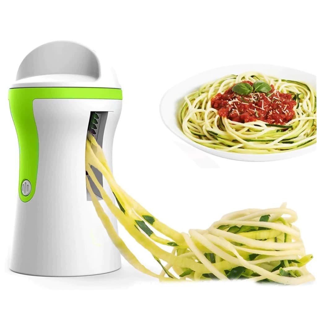 Cortador De Legumes Espiral Forma De Espaguete Para Legumes Salada 3 em 1