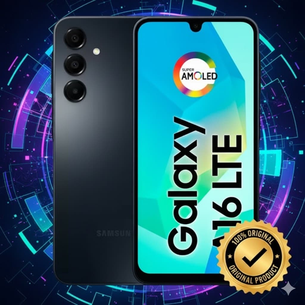 Smartphone Samsung Galaxy A16 128GB - Tela AMOLED - Câmera Tripla - 100% Original