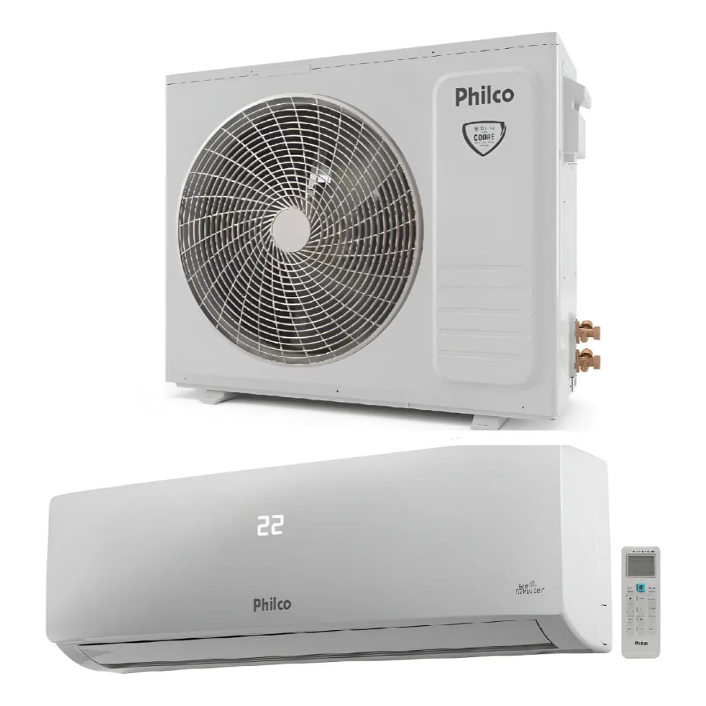 Split Hi Wall Inverter Philco 12000 Btu/h Frio Pac12fb Branco