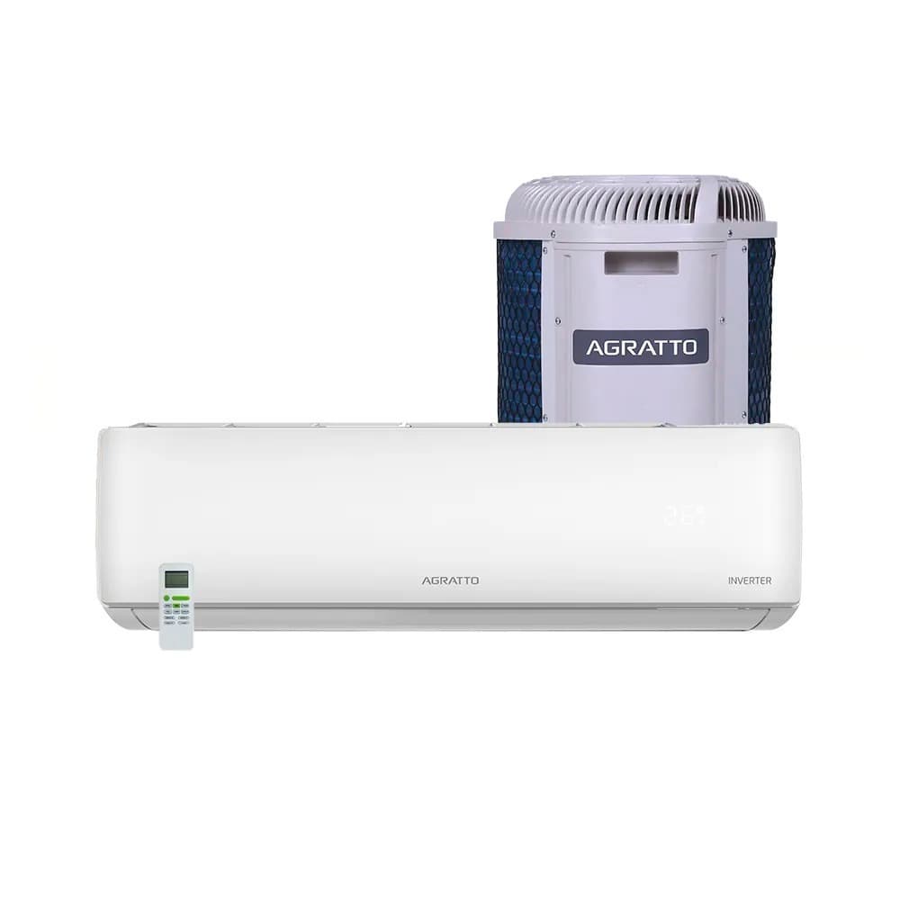 Ar Condicionado Split Inverter Agratto LIV TOP 24.000 BTU Frio 220V | Econômico e Potente