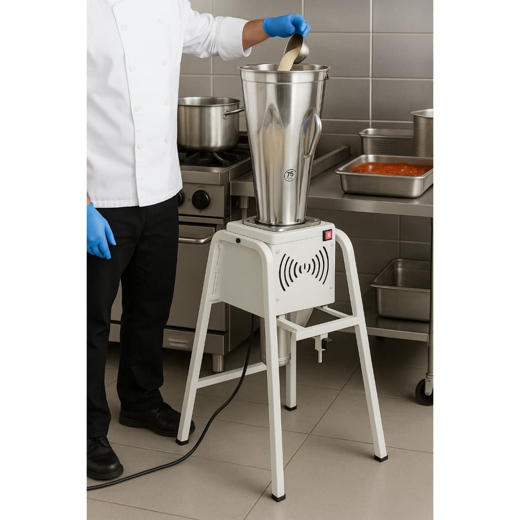 Liquidificador Industrial 25 Litros Basculante Inox Bivolt – Potente, Resistente e Profissional