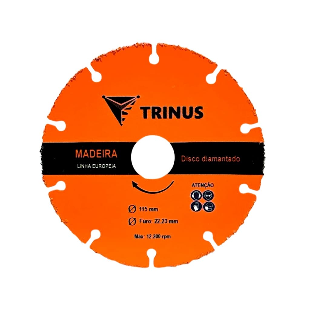 disco de corte para madeira 115mm para serra circular profissional mdf compensado rapido preciso duravel corte fino