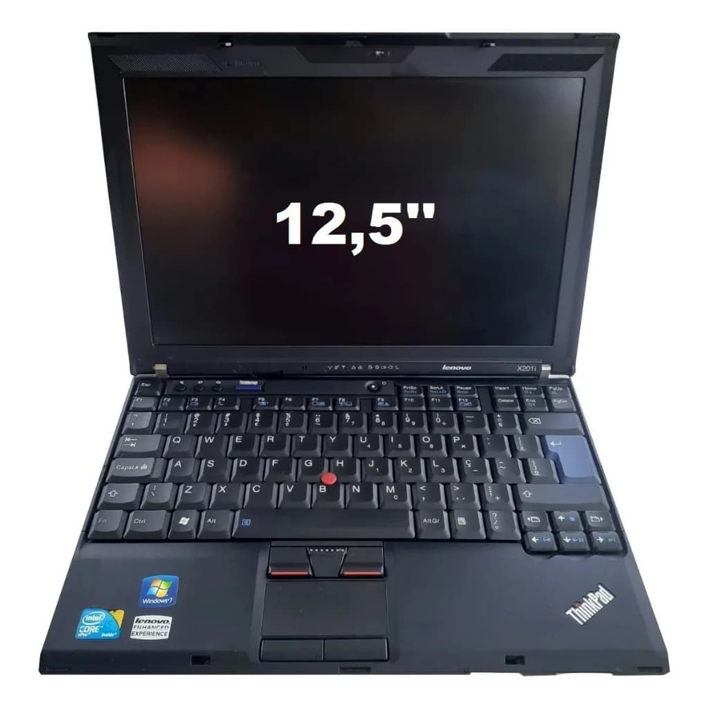 Lenovo ThinkPad X201, Intel® Core™ i5 i5-540M , 4GB RAM, 128GB SSD, 12 inch Display, Windows 10
