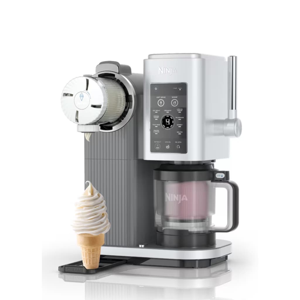 Ninja Máquina de sorvete e sorvete Swirl da Creami, sorvete, milkshake, frozen, programa de baixas calorias