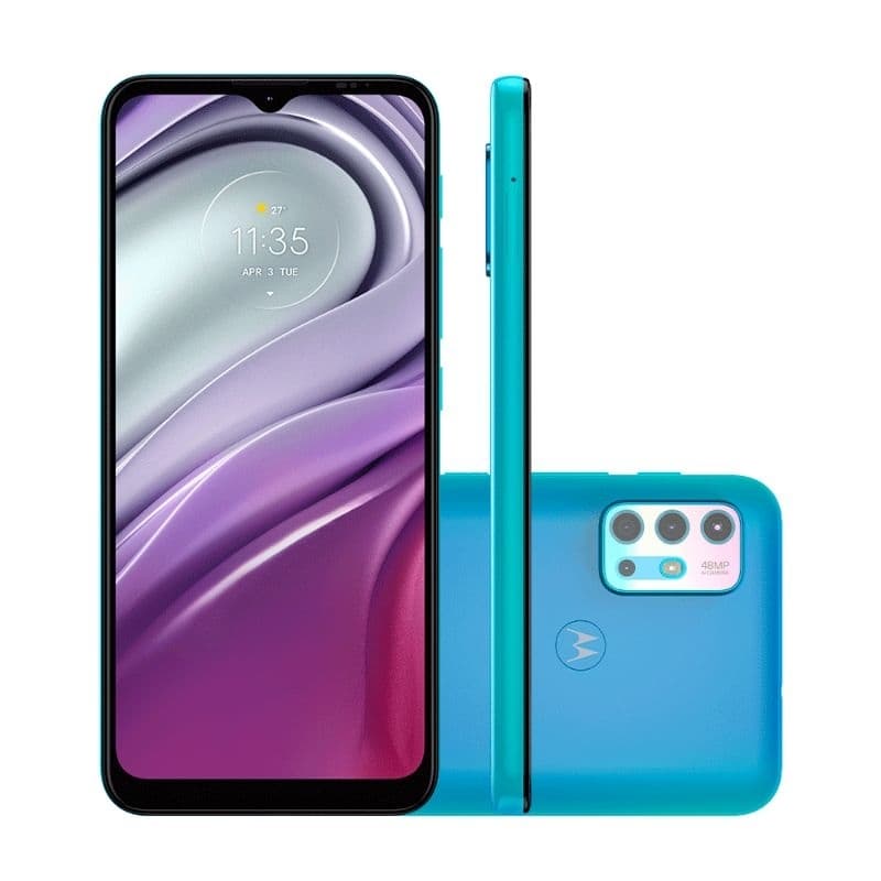Motorola Moto G20 64GB 4GB Ram Tela 6.5'' Câmera 48Mp - Azul