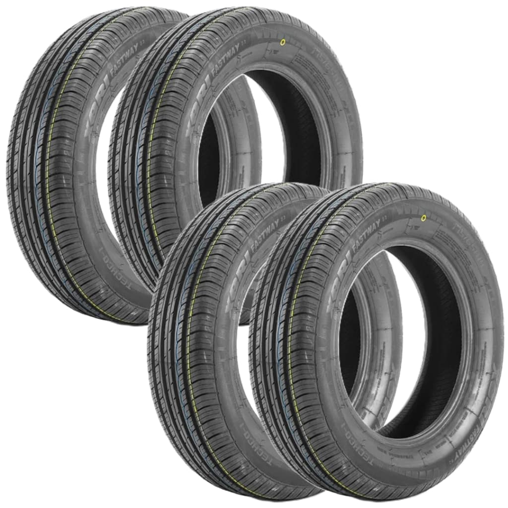 Jogo 4 Pneus 175/65 R14 XBRI Fastway B2 82H Aro 14 Novos