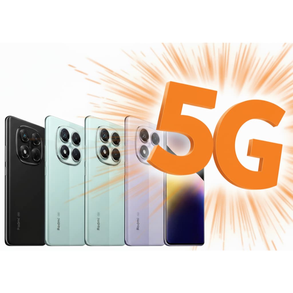 Smartphone Xiaomi Redmi Note 14 Pro 5G e 4G em várias cores