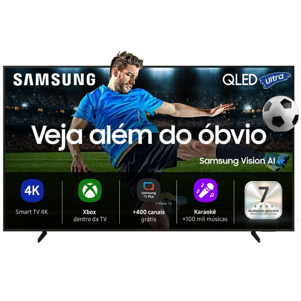 Smart TV Samsung 75'' 4K QLED IA Vision Gaming Hub - QN75Q7FAA