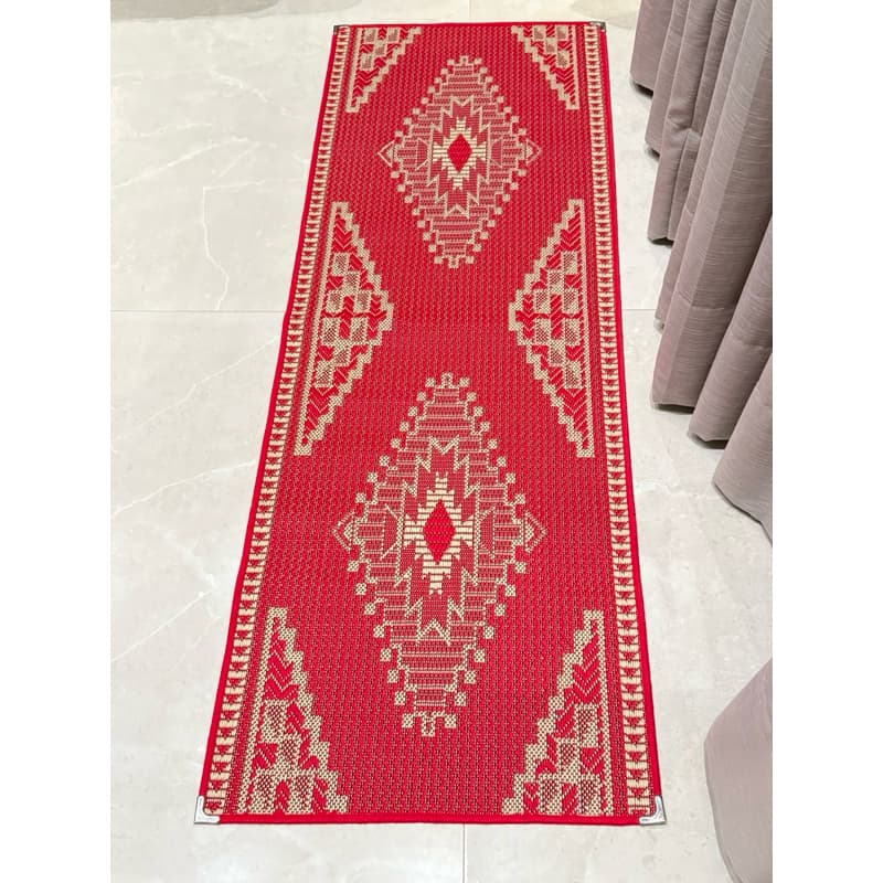 Passadeira Sisal 3,50 x 0,66cm (Com Ponteira, antiderrapante, Para Quartos Cozinha Corredores)