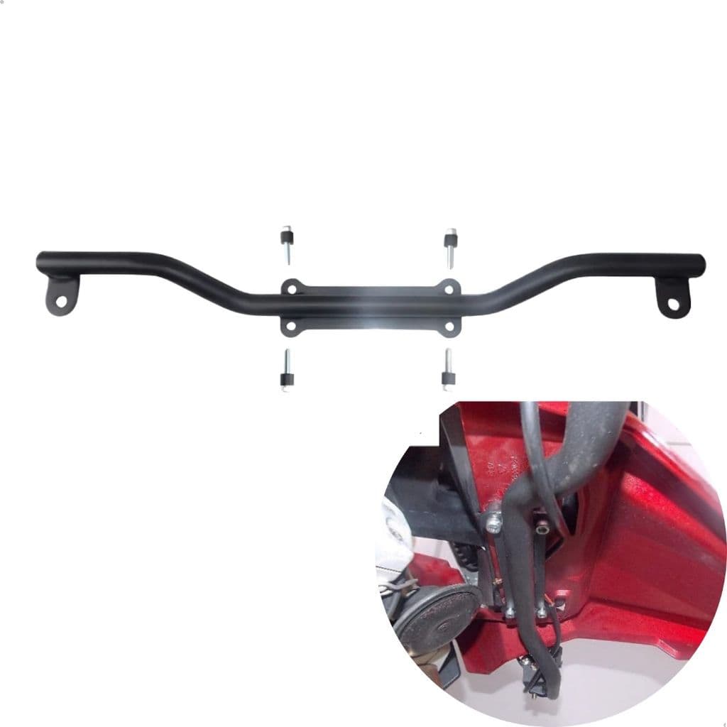 Suporte de farol milha preto para Tiger 1200 Explorer 2012 a 2015