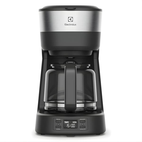 Cafeteira Elétrica Digital Electrolux Inox Escovado ECM25 1,2 Litros 800W 220V