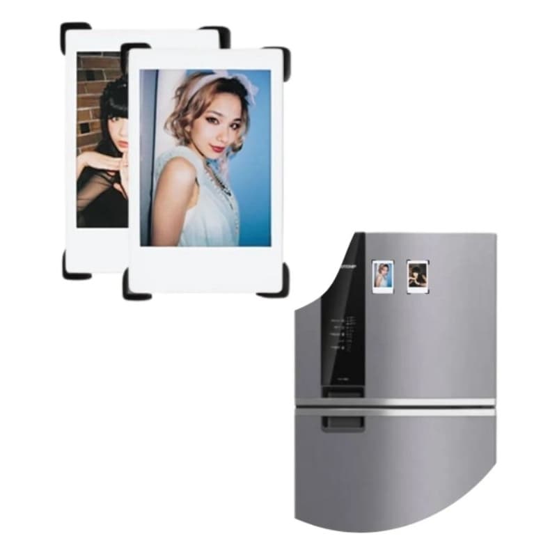 Kit 10 Porta Retrato Magnético para Instax e Polaroid com Geladeira