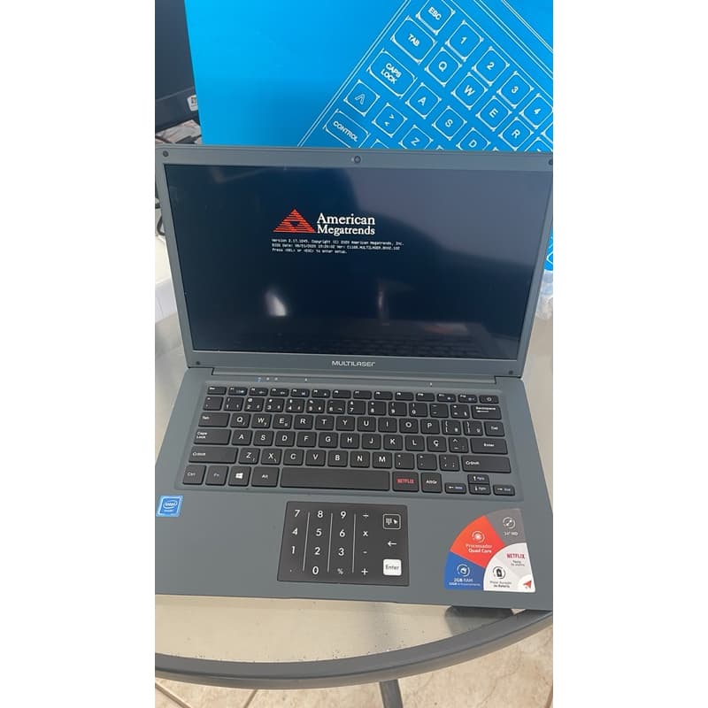 Notebook Multilaser PC131 Legacy 2Gb/32Gb/Atom/Win10 Cinza