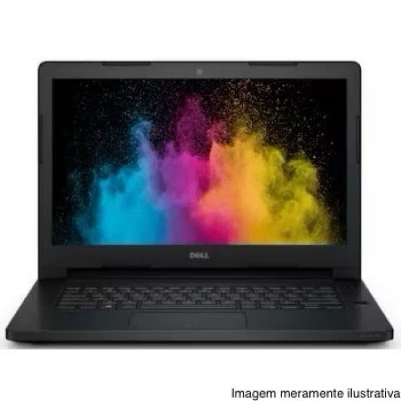 Notebook DELL - Processador  i5 8ª Geração - Memória 8GB RAM- SSD de 480GB