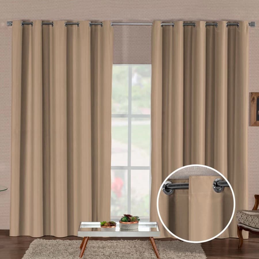 Cortina Blackout em Tecido Premium Corta Luz Blackout
